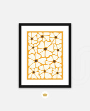Golden Daisy Pattern