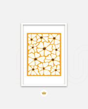 Golden Daisy Pattern