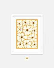 Golden Daisy Pattern