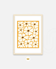 Golden Daisy Pattern