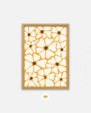 Golden Daisy Pattern