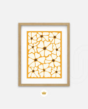 Golden Daisy Pattern