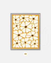 Golden Daisy Pattern