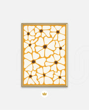 Golden Daisy Pattern