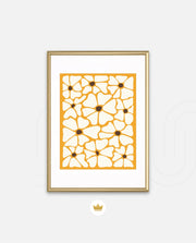 Golden Daisy Pattern