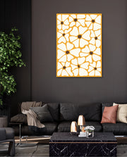 Golden Daisy Pattern