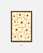 Golden Daisy Pattern