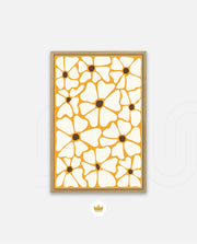 Golden Daisy Pattern