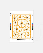 Golden Daisy Pattern