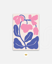 Pink Violet Bloom