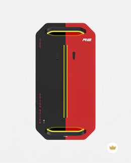 Ferrari SF 24 F1 Wall Mount Car Display Half Red D2