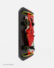 Ferrari SF 24 F1 Wall Mount Car Display Half Red D2