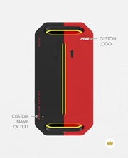 Ferrari SF 24 F1 Wall Mount Car Display Half Red D2