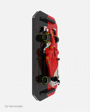 Ferrari SF 24 F1 Wall Mount Car Display Half Red D2