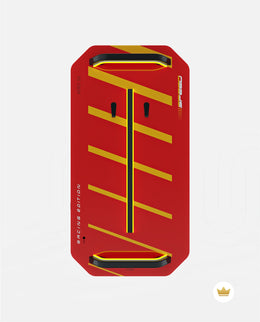 Ferrari SF-24 F1 Wall Mount Car Display Bold Yellow Angle D18