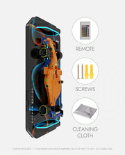 Wall Mount Car Display Fluid D14