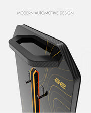 Wall Mount Car Display Yellow Waves D17