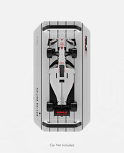 Haas Nifeliz F1 Wall Mount Car Display White Tracks D8