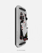 Haas Nifeliz F1 Wall Mount Car Display White Tracks D8