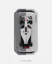 Haas Nifeliz F1 Wall Mount Car Display Half L Grey D11