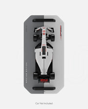 Haas Nifeliz F1 Wall Mount Car Display Half L Grey D11