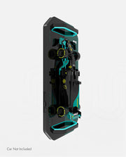 Mercedes AMG F1 Wall Mount Car Display Half Green D2