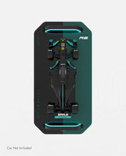 Mercedes AMG F1 Wall Mount Car Display Half Green D2