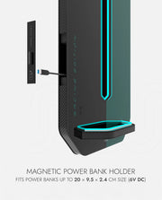 Mercedes AMG F1 Wall Mount Car Display Half Green D2