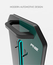 Mercedes AMG F1 Wall Mount Car Display Half Green D2