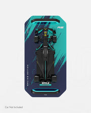 Mercedes AMG F1 Wall Mount Car Display Green Brush D8