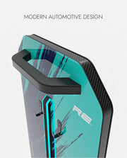 Mercedes AMG F1 Wall Mount Car Display Green Brush D8