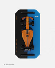 McLaren F1 D1 Wall Mount Car Display Half Blue D2