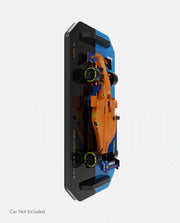 McLaren F1 D1 Wall Mount Car Display Half Blue D2