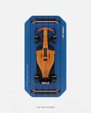 McLaren F1 Wall Mount Car Display Blue Tracks D8