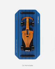 McLaren F1 Wall Mount Car Display Blue Tracks D8