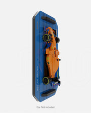 McLaren F1 Wall Mount Car Display Blue Tracks D8