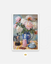Peony Morning