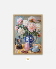 Peony Morning
