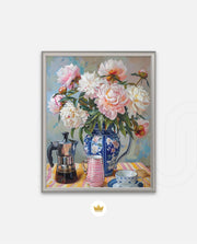 Peony Morning