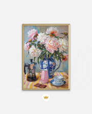 Peony Morning