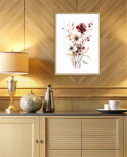 Crimson Ivory Bloom