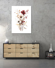 Crimson Ivory Bloom