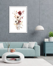 Crimson Ivory Bloom