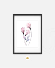 Soft Blush Stems