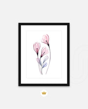 Soft Blush Stems