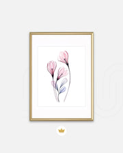 Soft Blush Stems