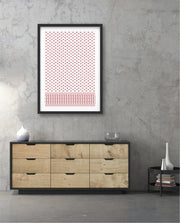 Keffiyeh Pattern Red