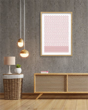 Keffiyeh Pattern Red