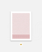 Keffiyeh Pattern Red
