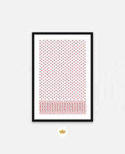 Keffiyeh Pattern Red